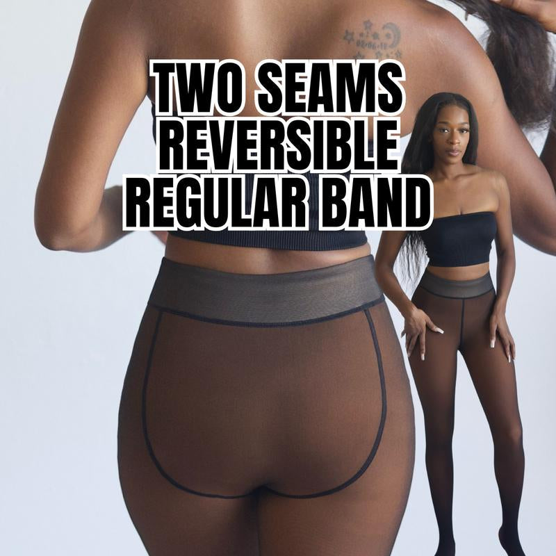 Discover the Original Magic Fleece Lined Leggings - Plus Sizes XXS to 3XL, 4 Stylish Shades, Closed Foot Design!